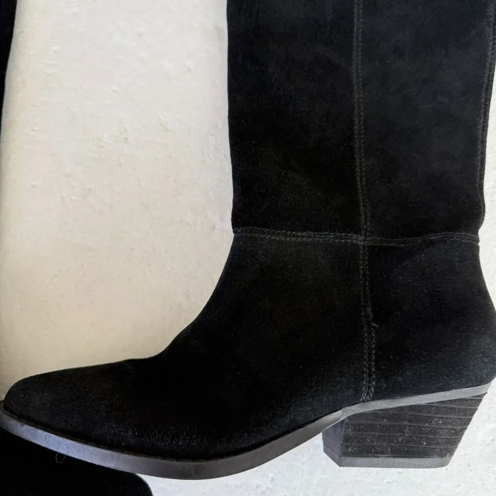 Size 5.5M - Chelsea & Violet Nadia Suede & Leather Women's Boots
